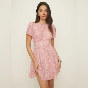 Reformation Lula Dress Pink - Size 10